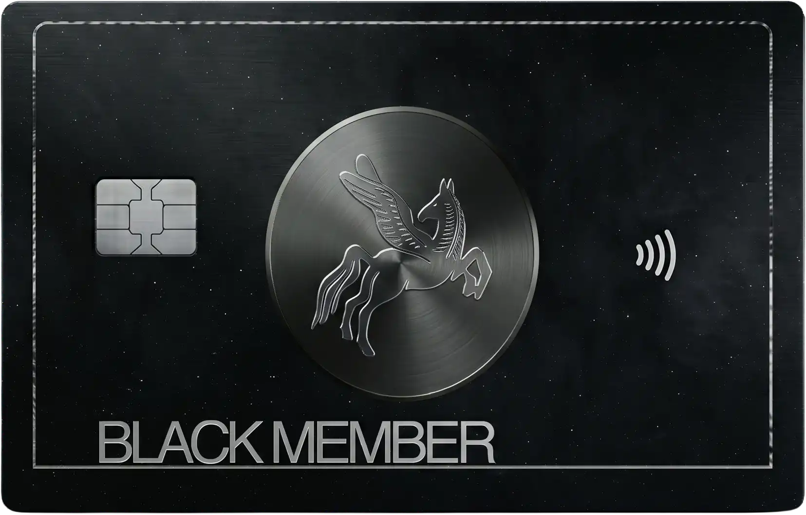 BLACK membership card